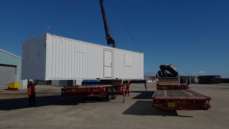 100 modular units installed across five sites